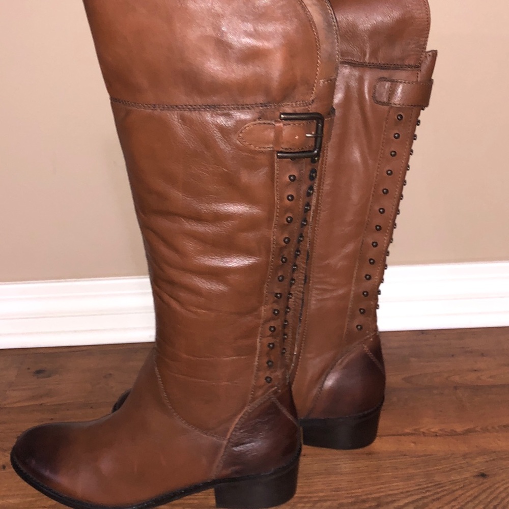 Women’s size 10 studded knee high boot